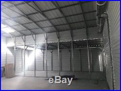 Metal Barn 44x31 A-Frame Steel Building 4 Car Garage Agricultural FREE INSTALL