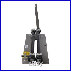 Metal Bead Roller Steel Gear Drive Bench Mount Rolling Tool 18-Gauge Capacity