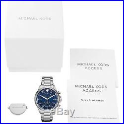 Michael Kors Access Men's Stainless Steel Gage Hybrid Smartwatch Mkt4000 New