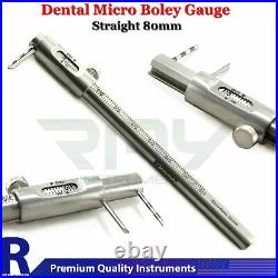 Micro Boley Gauge Orthodontic Dental VDO Gauge Ruler Implant Prosthodontics Set