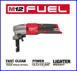Milwaukee 2476-20 M12 FUEL 16 Gauge Variable Speed Nibbler Bare Tool