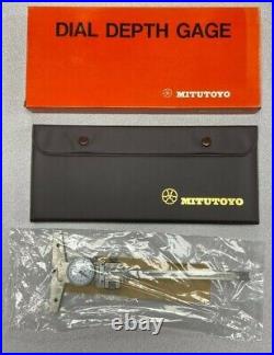 Mitutoyo 527-311 0 to 6 Inch Range, Stainless Steel, White Dial Depth Gage