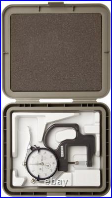 Mitutoyo 7315 Dial Thickness Gage Groove Thickness Blade Anvil 0-10mm Range