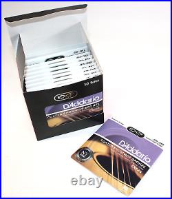 NEW D'Addario EXP26 Coated Phosphor Bronze 11-52 Acoustic Strings. 10 Sets