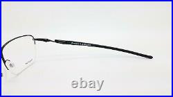 NEW Oakley Gauge 3.2 Blade Rx Frame Pewter OX5128-0454 Polished Black AUTHENTIC
