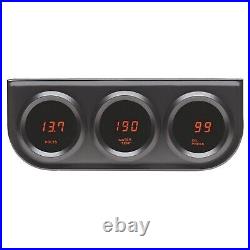 NEW Summit Racing SUM-G2980 Digital Gauge Cluster Kit (Includes Sending Units)