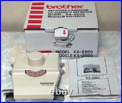 New Brother Brand Intarsia Carriage KA2600 for 9mm Bulky Gauge Knitting Machine