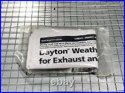 New Dayton Weatherhood 16D559 for 18 Fan Diameter 20 Gauge Galvanized Steel
