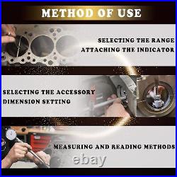 New Gauge Measurement Tool Extender Cylinder Dial Bore Gage Set 52-646-400-0