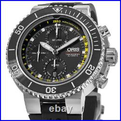 New Oris Aquis Depth Gauge Automatic Men's Watch 01 774 7708 4154- Set RS