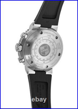 New Oris Aquis Depth Gauge Automatic Men's Watch 01 774 7708 4154- Set RS