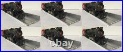 O SCALE TRAIN DISPLAY SHELVES 6 PACK Aluminum Model Railroad O Gauge