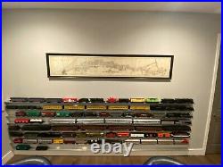 O SCALE TRAIN DISPLAY SHELVES 6 PACK Aluminum Model Railroad O Gauge