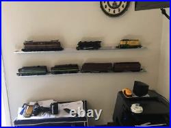 O SCALE TRAIN DISPLAY SHELVES 6 PACK Aluminum Model Railroad O Gauge