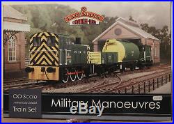 OO Gauge Bachmann 30-130 Military Manoeuvres Train Set Brand New in Box