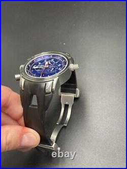 Oakley 12 Gauge Stainless Steel Brushed with Blue Dial Watch new
