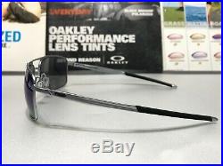 Oakley Gauge 8 L Matte Lead with Jade Iridium lenses SKU# 4124-0457 Brand New