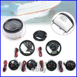 Oil Pressure, Volt, Speedo 6 Gauge Set Universal High Accuracy For Boats Yachts