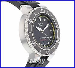 Oris Aquis Depth Gauge Black Dial Stainless Steel Men's 46mm Automatic Watch
