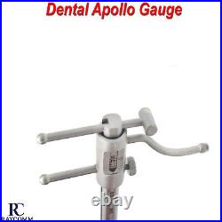 Orthodontic Teeth Size Measure Micro Boley Gauge Dental VDO Ruler Gauge CE