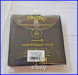 Pirastro Evah Pirazzi Gold Steel Rope Core Viola String Set Medium Gauge BNIB