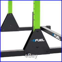 Power Squat Rack 12 & 14-Gauge Powder-Coated Steel Home Gym Fitness Workout Rack