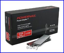 Powernail 18 Gauge 1/4 In. Crown 1-1/2 In. Length Narrow Crown Staple (30000 ct)