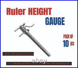 Premium Grade Gauge High-Quality Stainless Steel Dental VDO Gauge Ruler grade304