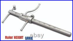Premium Grade Gauge High-quality Stainless Steel Dental VDO Gauge Ruler Stainles