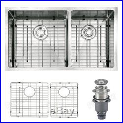 Primart 33x19 Inch 16 Gauge Undermount double bowls Stainless Steel Kitchen Sink