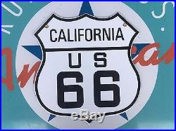Quality ROUTE 66 with 8 STATE SET porcelain coated 18 GAUGE steel signs 10 signs