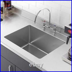 Regency 20 x 28 14-Gauge Stainless Steel Fabricated Weld-In Undermount Sink Bowl