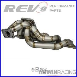 Rev9(HP-MF-7MGTE-T4-11G) Turbo Manifold Stainless Steel T304 11 Gauge Pipe