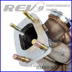 Rev9(HP-MF-K20-SWT3-11G) Turbo Manifold Stainless Steel T304 11 Gauge Pipe