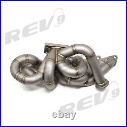 Rev9 HP-MF-RB25-T3-11G-44 Turbo Manifold Stainless Steel T304 11 Gauge Pipe