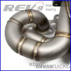 Rev9(HP-MF-RB25-T3-11G-44) Turbo Manifold Stainless Steel T304 11 Gauge Pipe