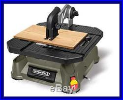 Rockwell Bladerunner X2 Portable Tabletop Saw W Steel Rip Fence Miter Gauge & 7