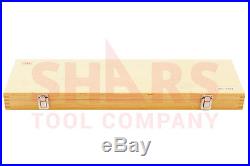 SHARS 8Pc AS-2 Grade Long Large Steel Gage Block Set 5 to 20 With USA NIST Cert