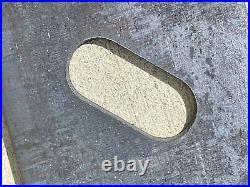 Sandbaggy 1/4 x 3 x 3 Steel Square Plate Washer 5/8 Anchor Bolt Diameter