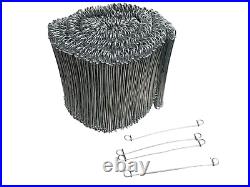 Sandbaggy 6 inch Double Loop Galvanized Rebar Wire Ties 16 Gauge Steel