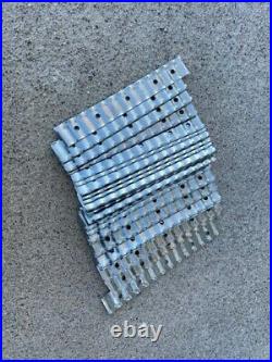 Sandbaggy Corrugated Brick Wall Tie 22 Gauge Galvanized Steel (7/8 x 6-9/16)
