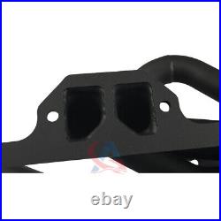 Shorty Headers For 96-03 DODGE Ram/Dakota/Durango 1500 2500 3500 5.2 & 5.9LBlack