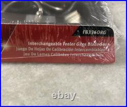 Snap-On Interchangeable Orange Handle Feeler Gage Blade Set (FB336ORG)