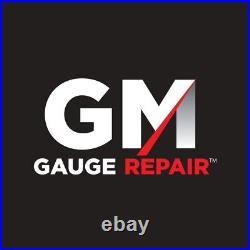 Stainless Steel Gauge Face Kit Red Text Matching Pointers GM 2003-2006 US Speedo