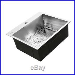 Stainless Steel Kitchen Sink Single Bowl 33x 22x 6 Drop in Top Mount 16 Gauge