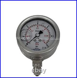 Stainless Steel Pressure Gauges 233.50.063 Series Industrial Pressure Gauges