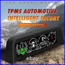 TPMS GPS TPMS HUD 3in1 Car Compass GPS TPMS HUD Meter Inclinometer X91 Brand New