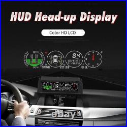 TPMS GPS TPMS HUD 3in1 Car Compass GPS TPMS HUD Meter Inclinometer X91 Brand New