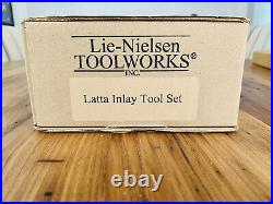 Thomas Lie Nielsen COMPLETE Stringing and Inlay Kit of Tools. BRAND NEW IN BOX
