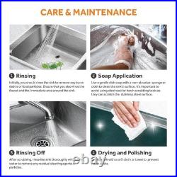 Tight Radius 31 in. Undermount 50/50 Double Bowl 18 Gauge Stainless Steel Sink